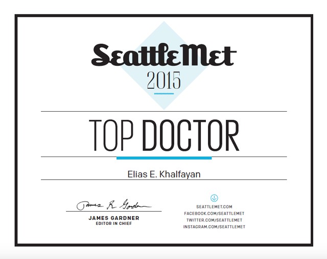 Seattle Met 2015 Top Doctor