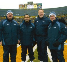 Team Doctors at Lambeau Field